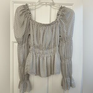 ABERCROMBIE square neck top - super flattering